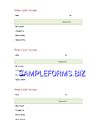 Cash Receipt Template 3 dotx pdf free